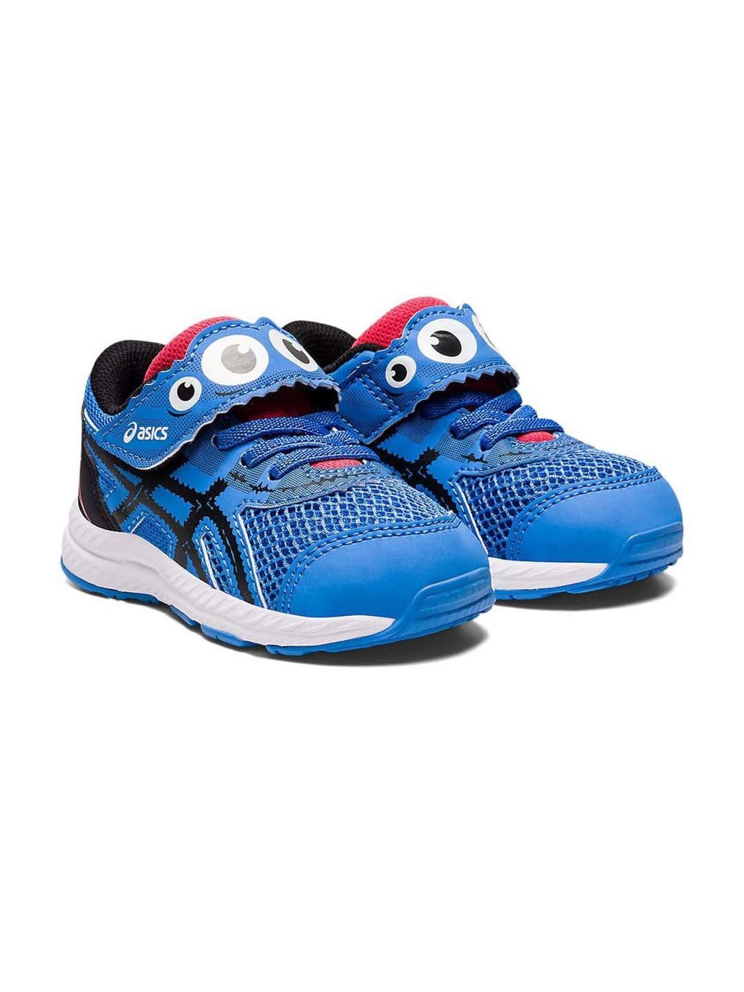 Asics Kids CONTEND 8 TS Blue Coast & Black Running Shoes