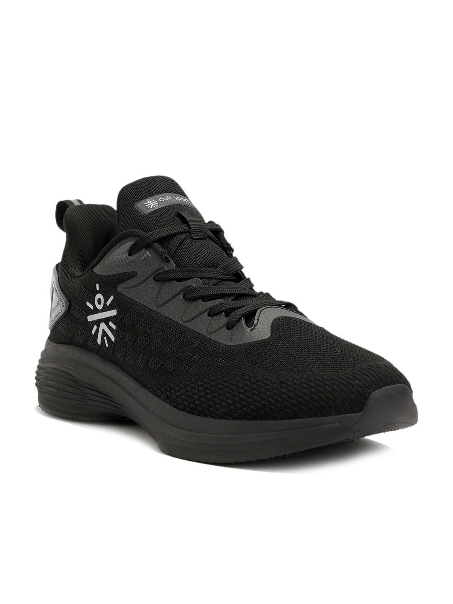 Cultsport Men's Active Black Running Shoes
