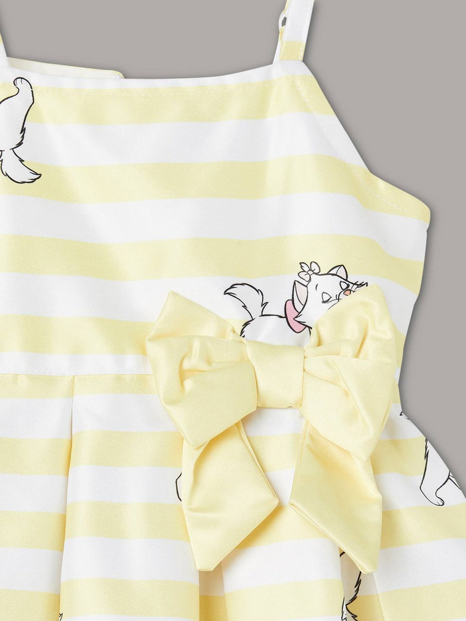 Juniors by Lifestyle Girls Yellow All Over Print Dress