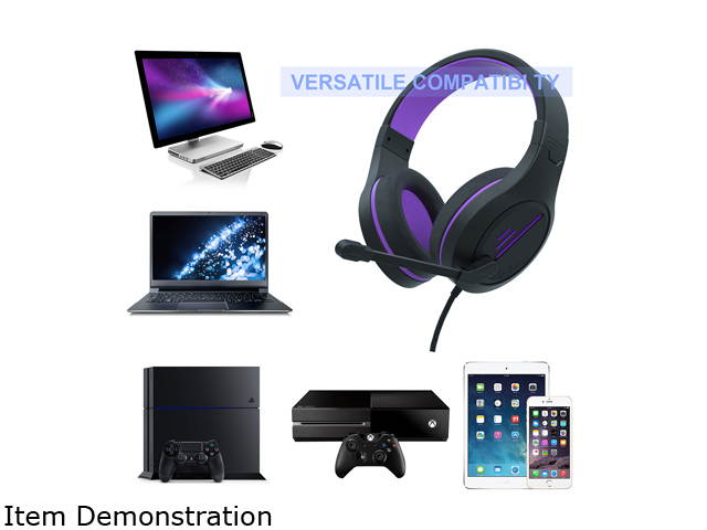 PS4 Gaming Headset, Stereo Gaming Headphone with Microphone Vibration for Laptop PC/Xbox one