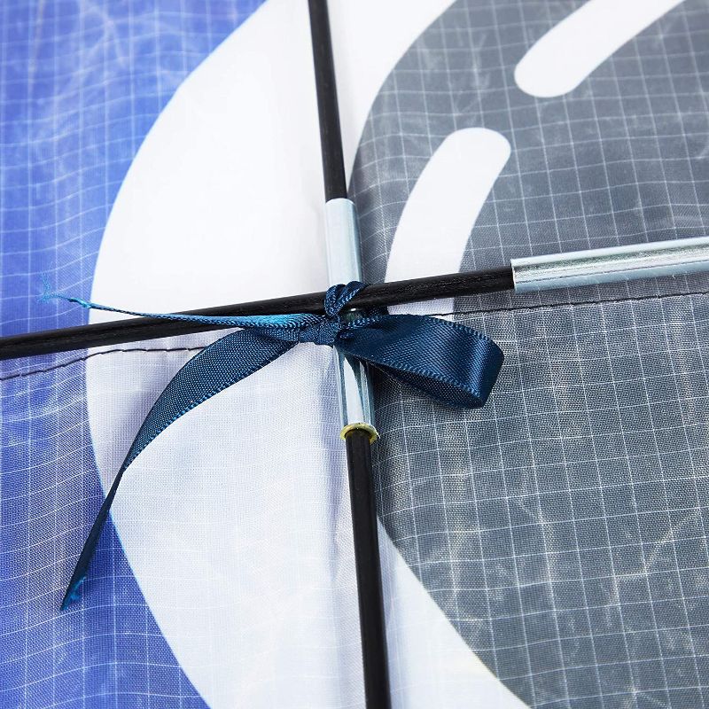 Blue Panda 2 Pack Small Outer Space Kites Kit for Kids (33.5 x 86.6 in)