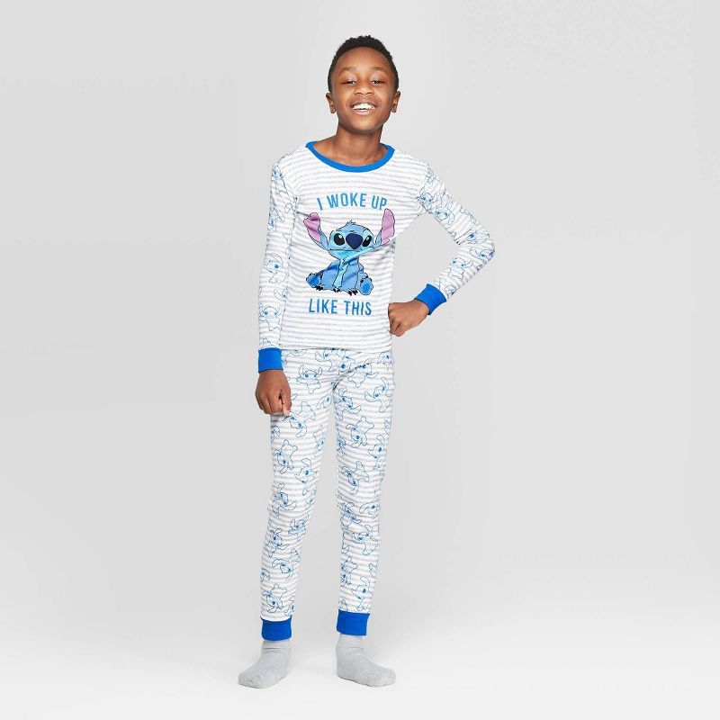 Boys' 2pc Henley Pajama Set - Cat & Jack™ Green S