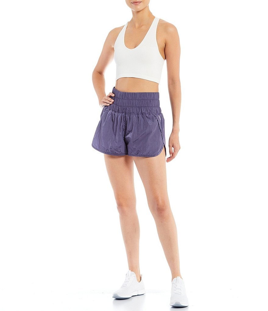 Free People FP Movement The Way Home High Rise Pull-On Shorts