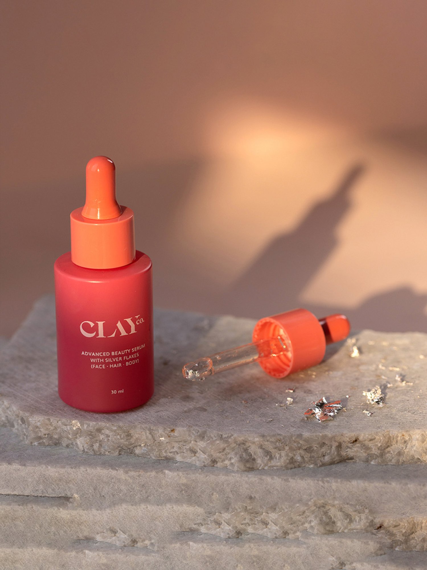 CLAYco Advanced Beauty Serum with Silver Flakes - 30 ml