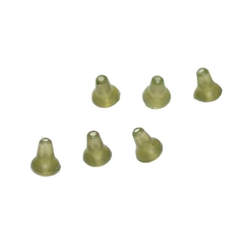 100pcs Rubber Fishing Hook Earring Backs Fishing hook Stoppers Earring Nuts Clutches