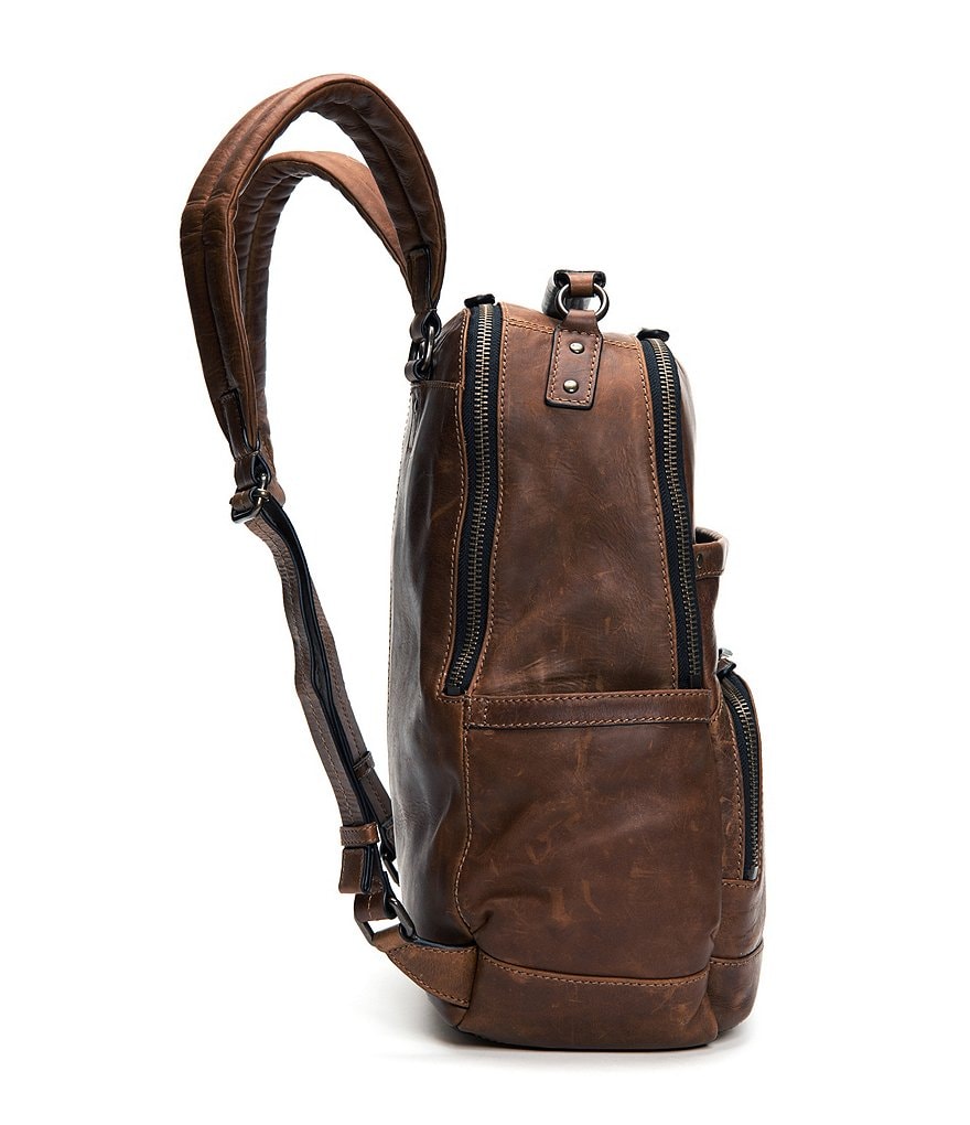 Frye Logan Burnished Leather Backpack