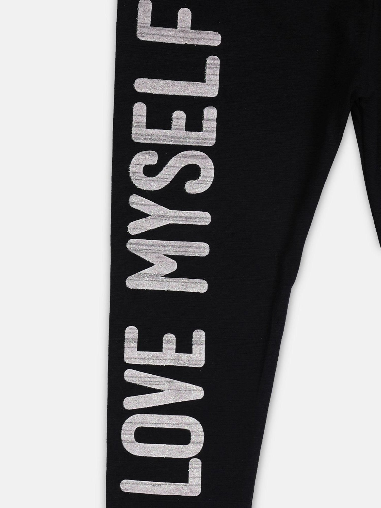 ZIAMA Girls Navy Printed Capri