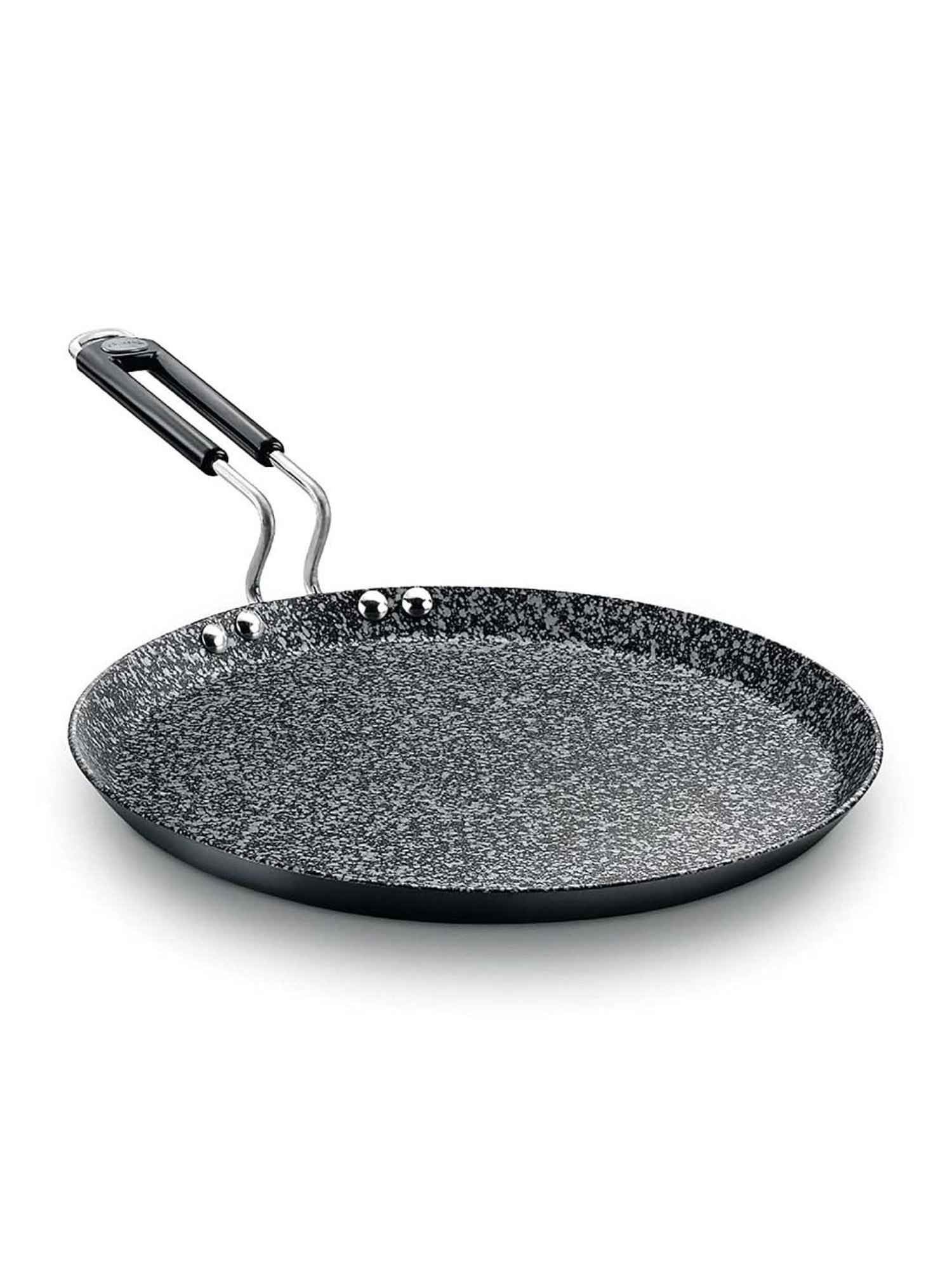 Prestige Black Hard Anodised 27 cm Non-Stick 6-Layer Omni Tawa