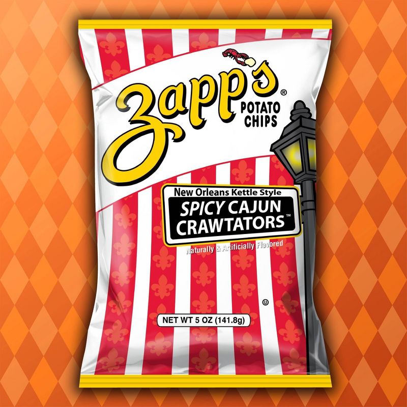 Zapp's New Orleans Kettle Style Spicy Cajun Crawtators - 5oz