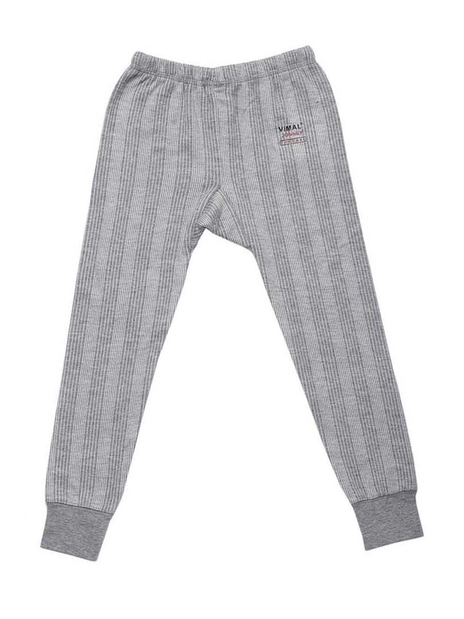 Vimal Jonney Kids Silver Mid Rise Joggers