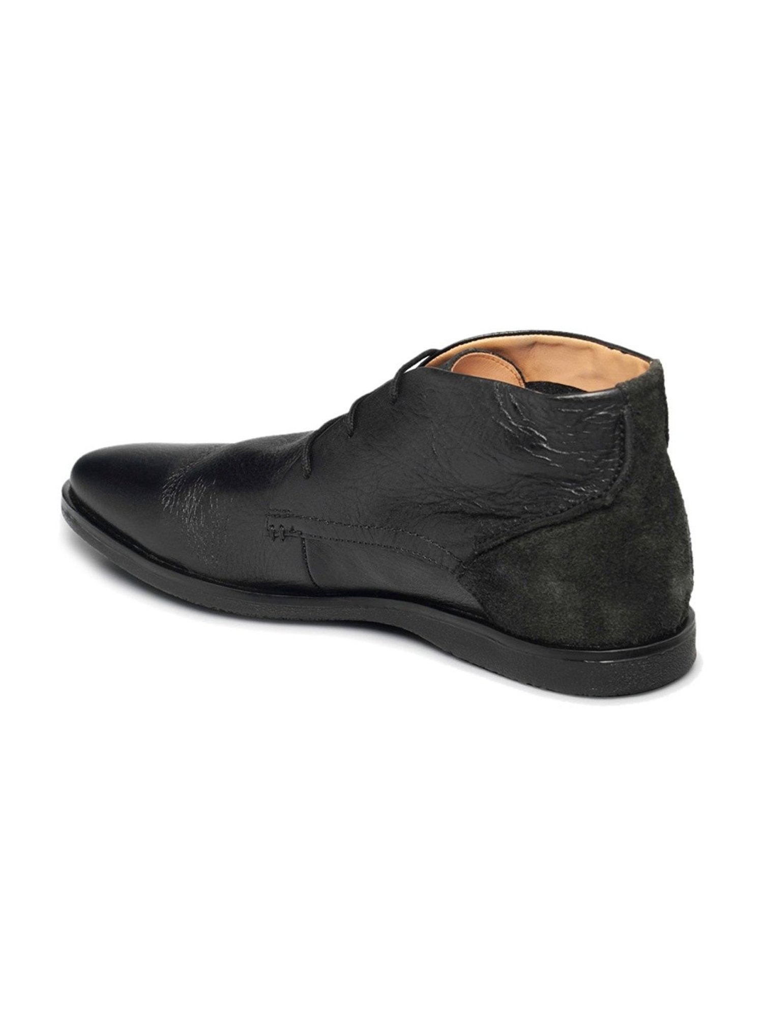Ruosh Men's Black Chukka Boots