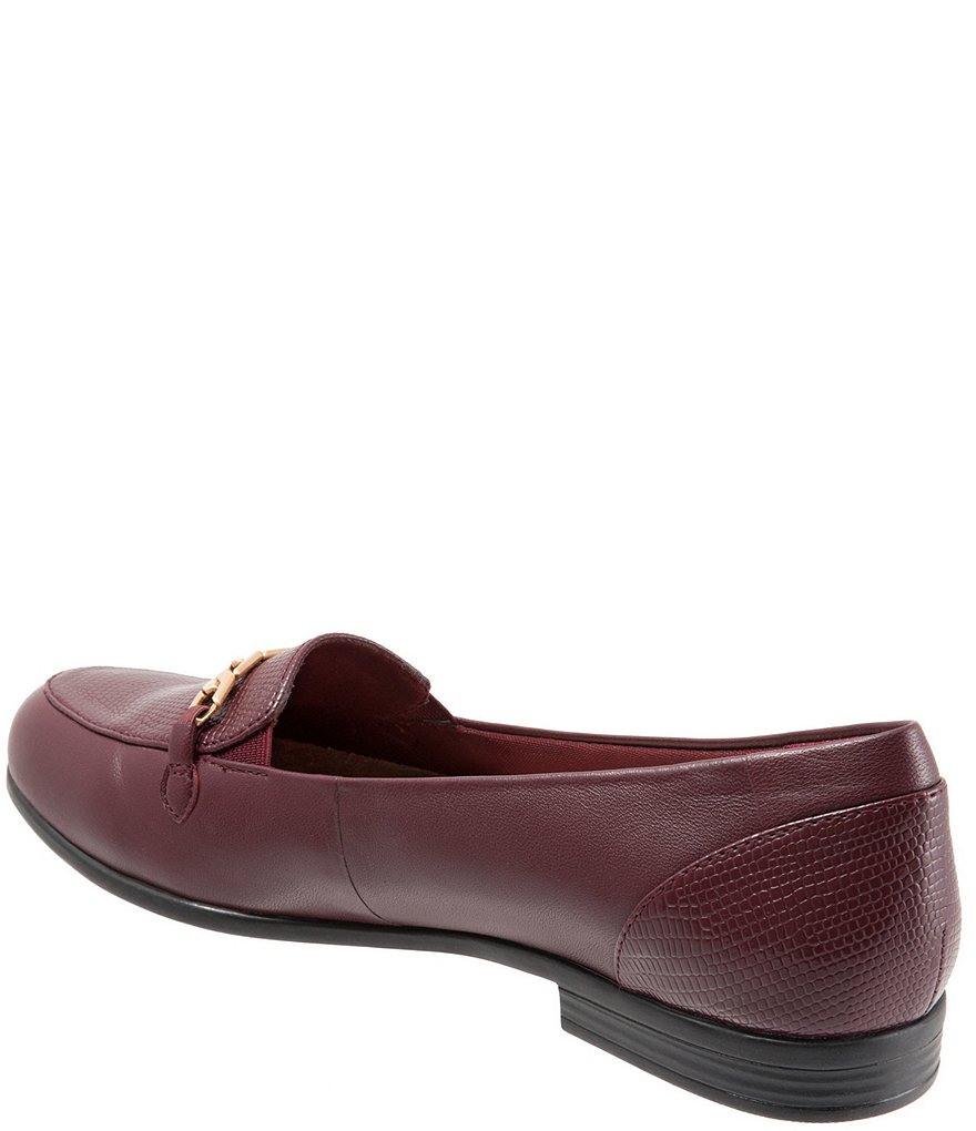 Trotters Anastasia Lizard Print Loafers