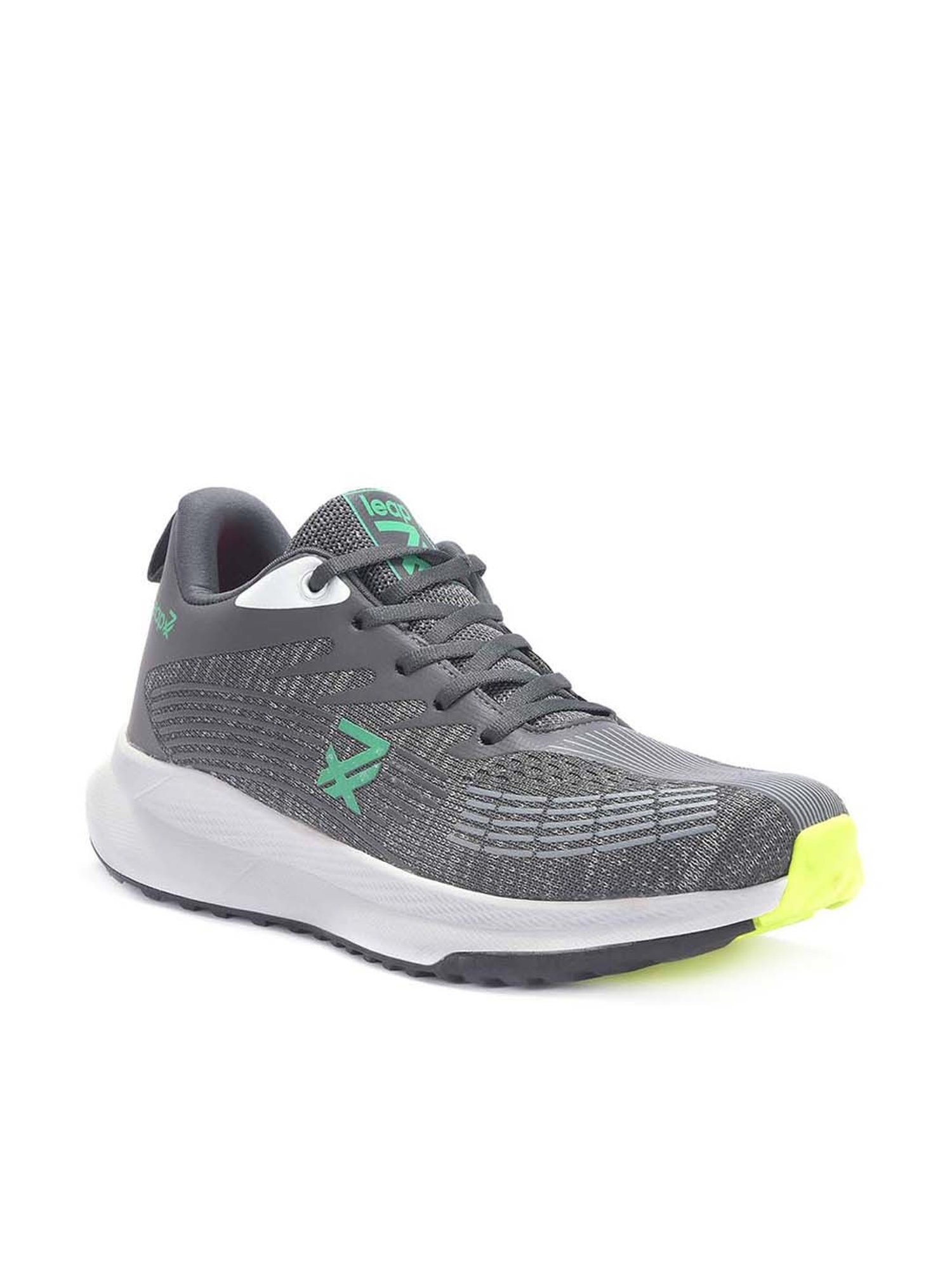Leap7X by Liberty Men's Grey Running Shoes