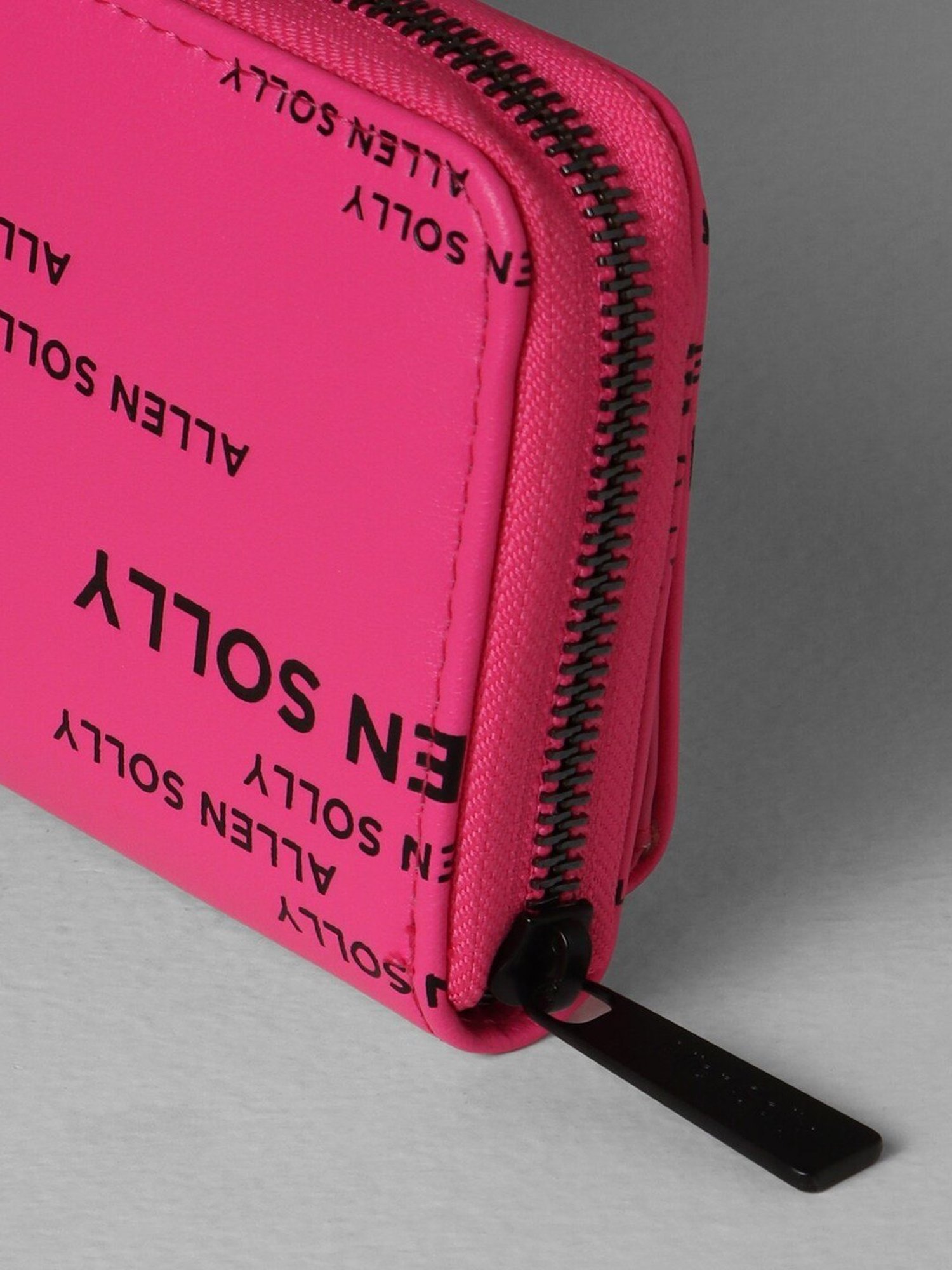Allen Solly Pink Printed Zip Around Wallet for women