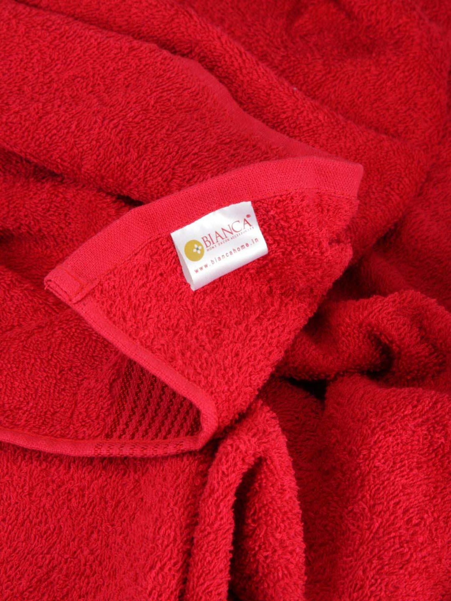 LORENA 100% Cotton Super-Soft Terry Towels -2pc Bath Towel (d`ross) solid-multi