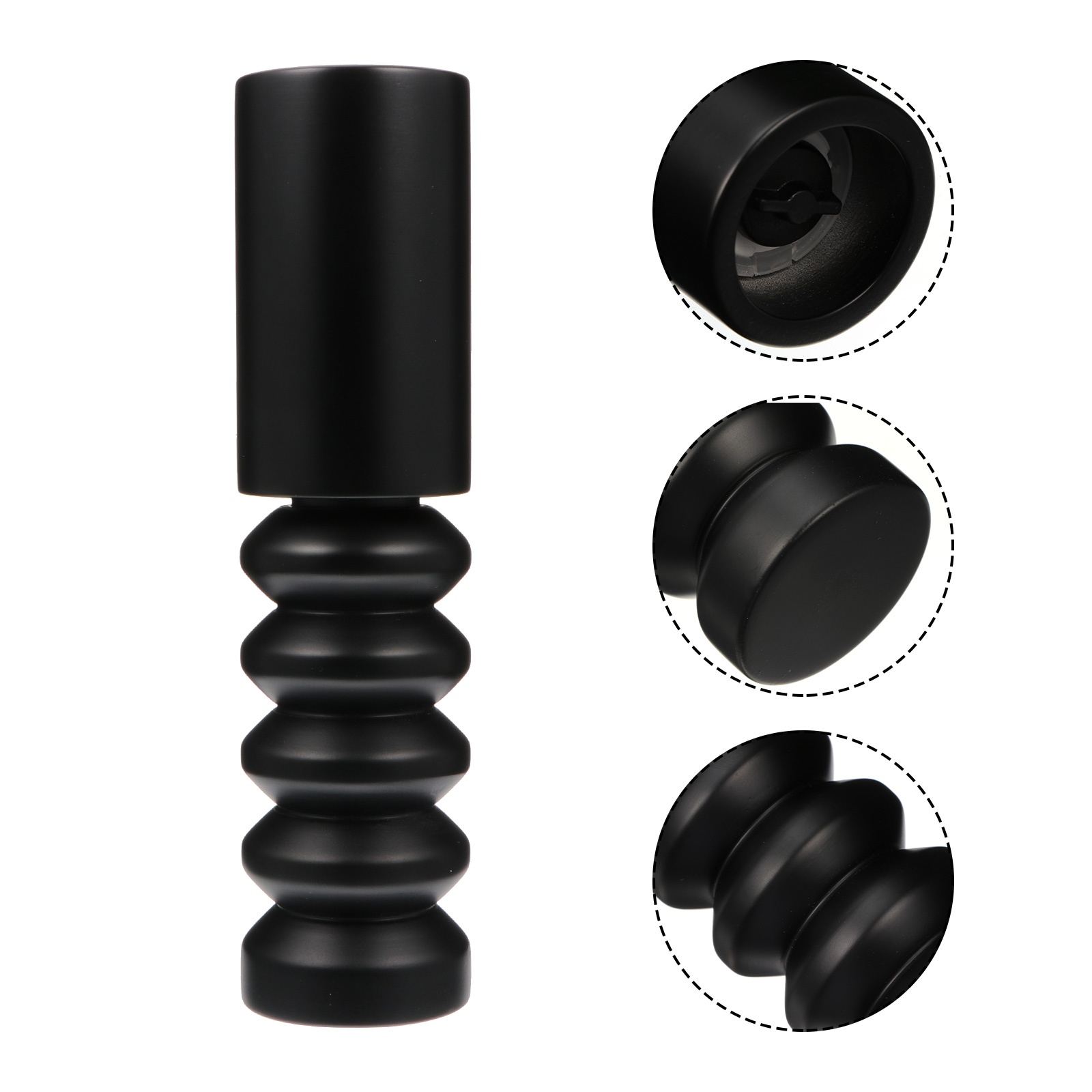 Wooden Pepper Spice Mill Grinder Rotor Manual Cumin Sesame Pepper Grinding Tool