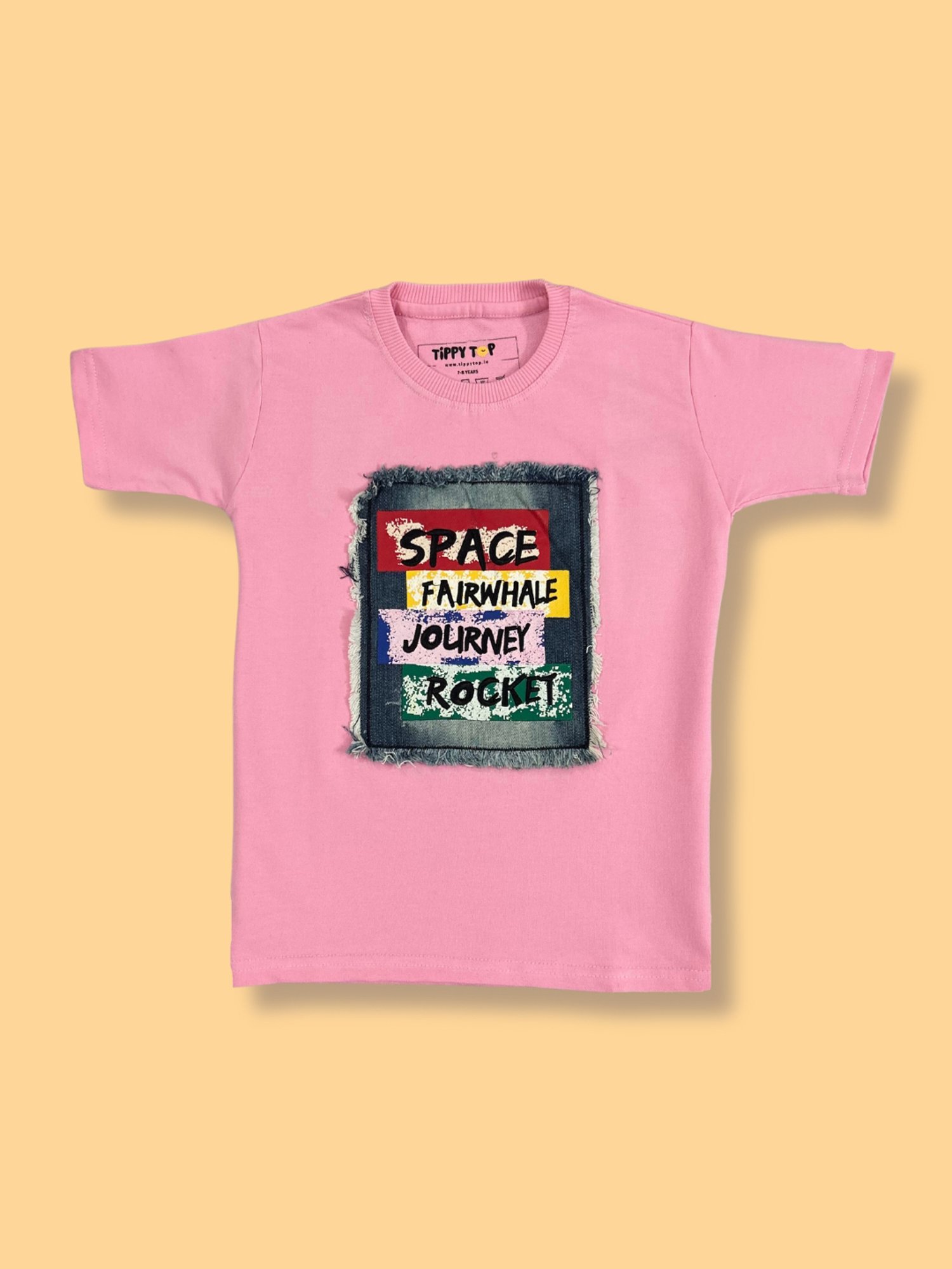 Tippy Top Kids Pink Graphic Print T-Shirt