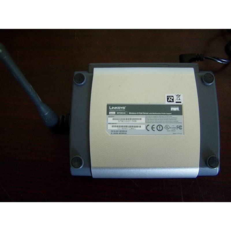 Cisco WPSM54G WirelessG Print Server with Multifunction Printer Support