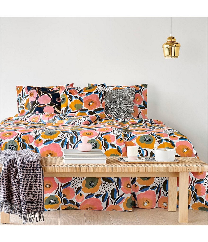 Marimekko Rosarium Floral Duvet Cover Mini Set