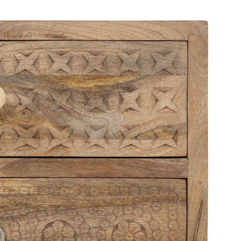 Serreno 2 Drawer Nightstand Natural - HOMES: Inside + Out