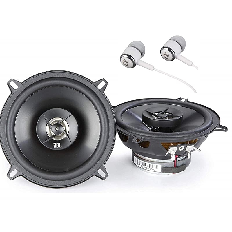 Stage 502 105W Max 35W RMS 514 4 ohms Stage Series 2Way Coaxial Car Audio Speakers FREE ALPHASONIK EARBUDS