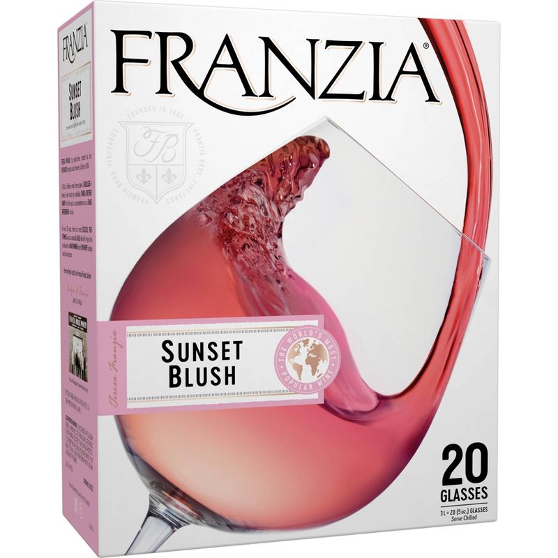 Franzia Sunset Blush Rose Wine - 3L Box