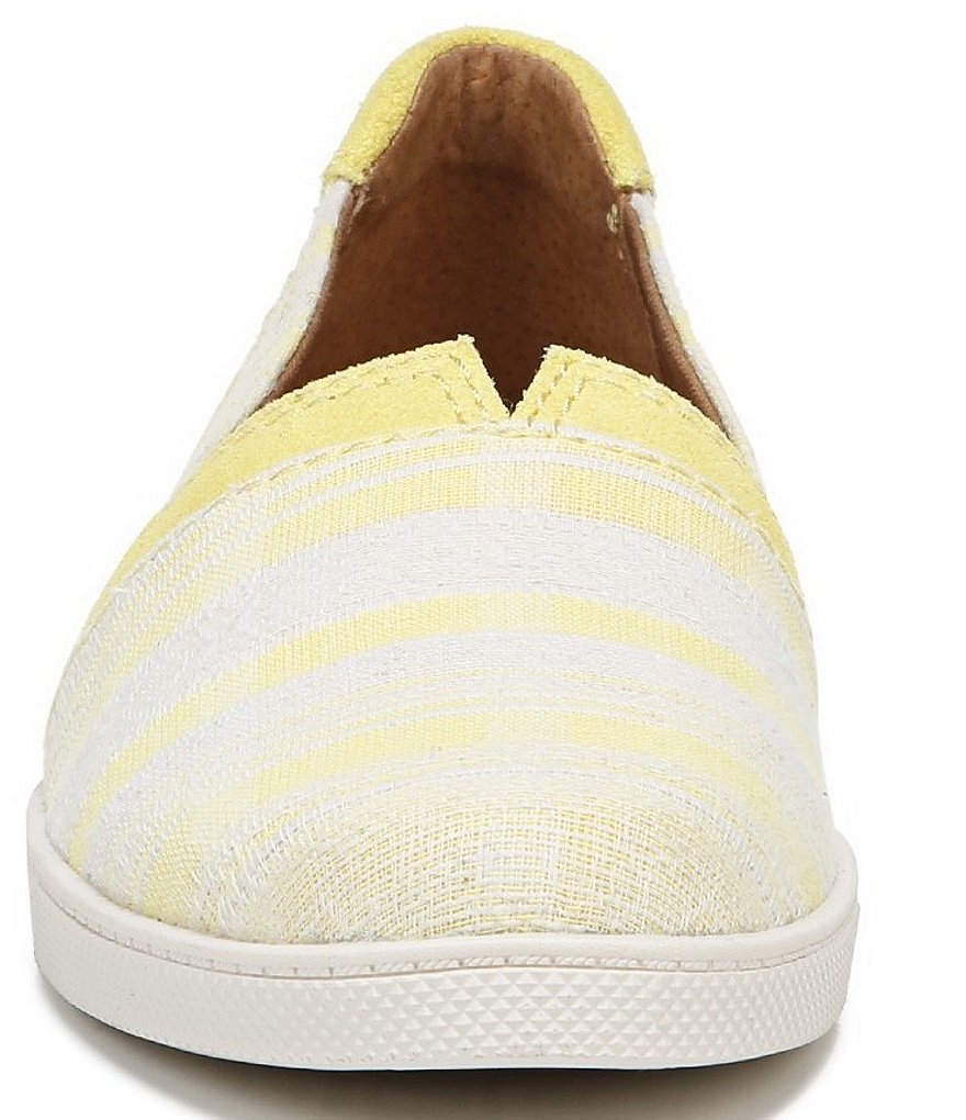 Zodiac Vane Plaid Fabric Slip-On Flats