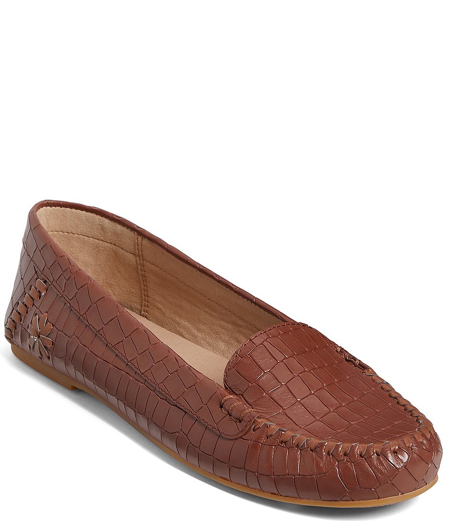 Jack Rogers Croc Millie Moccasins