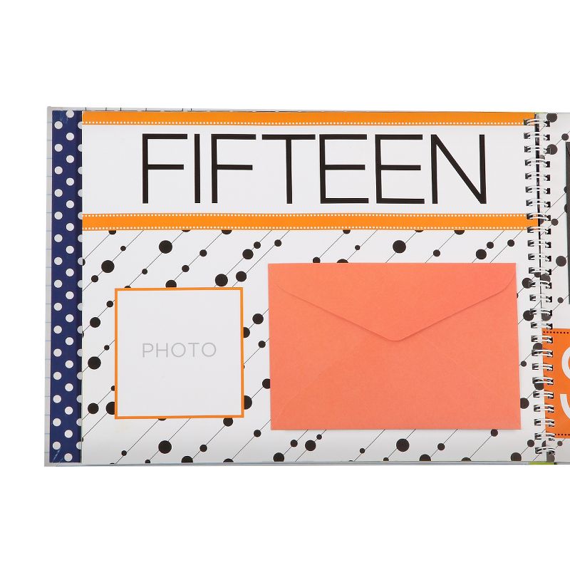 Your Life in Letters Keepsake Book - Blue