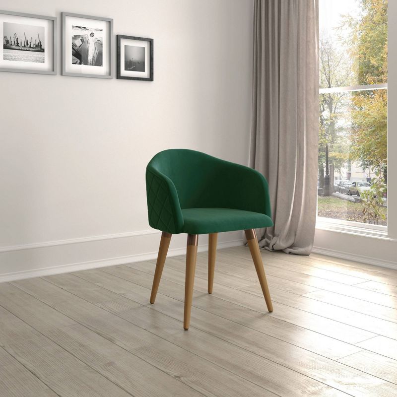 Kari Accent Chair Green - Manhattan Comfort