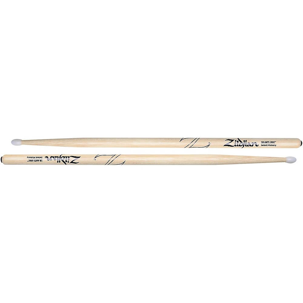 Zildjian Anti-Vibe Drum Sticks 5B Nylon