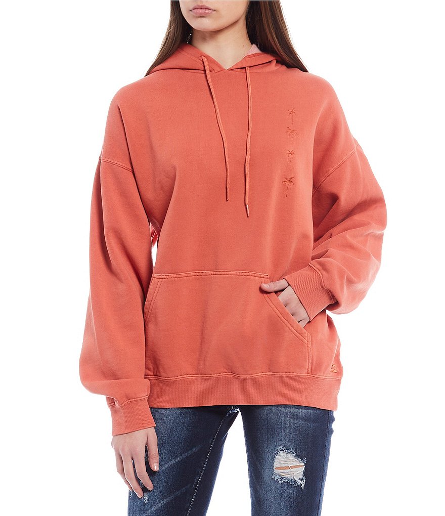 Billabong Long-Sleeve Ride Out Fleece Pull-Over Hoodie