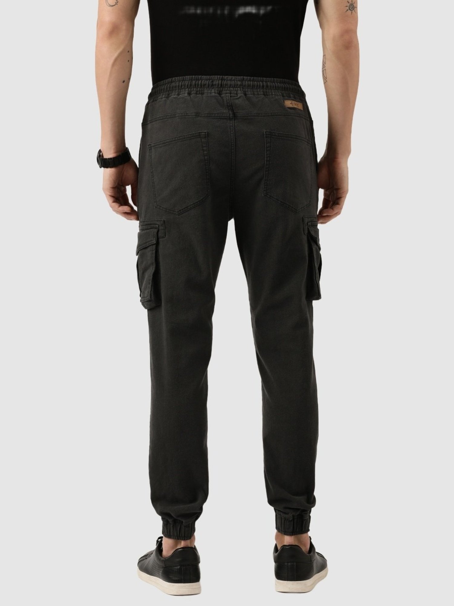IVOC Charcoal Regular Fit Jogger Jeans