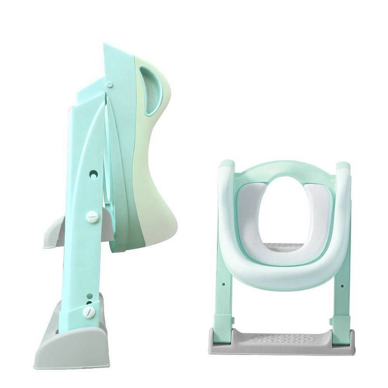Babyloo Potty Booster with Cushion - Green