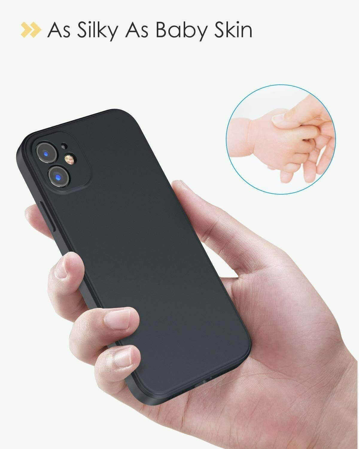 Cubic Liquid Silicone Case Cover For iPhone 12 / 12 Mini / 12 Pro / 12 Pro Max