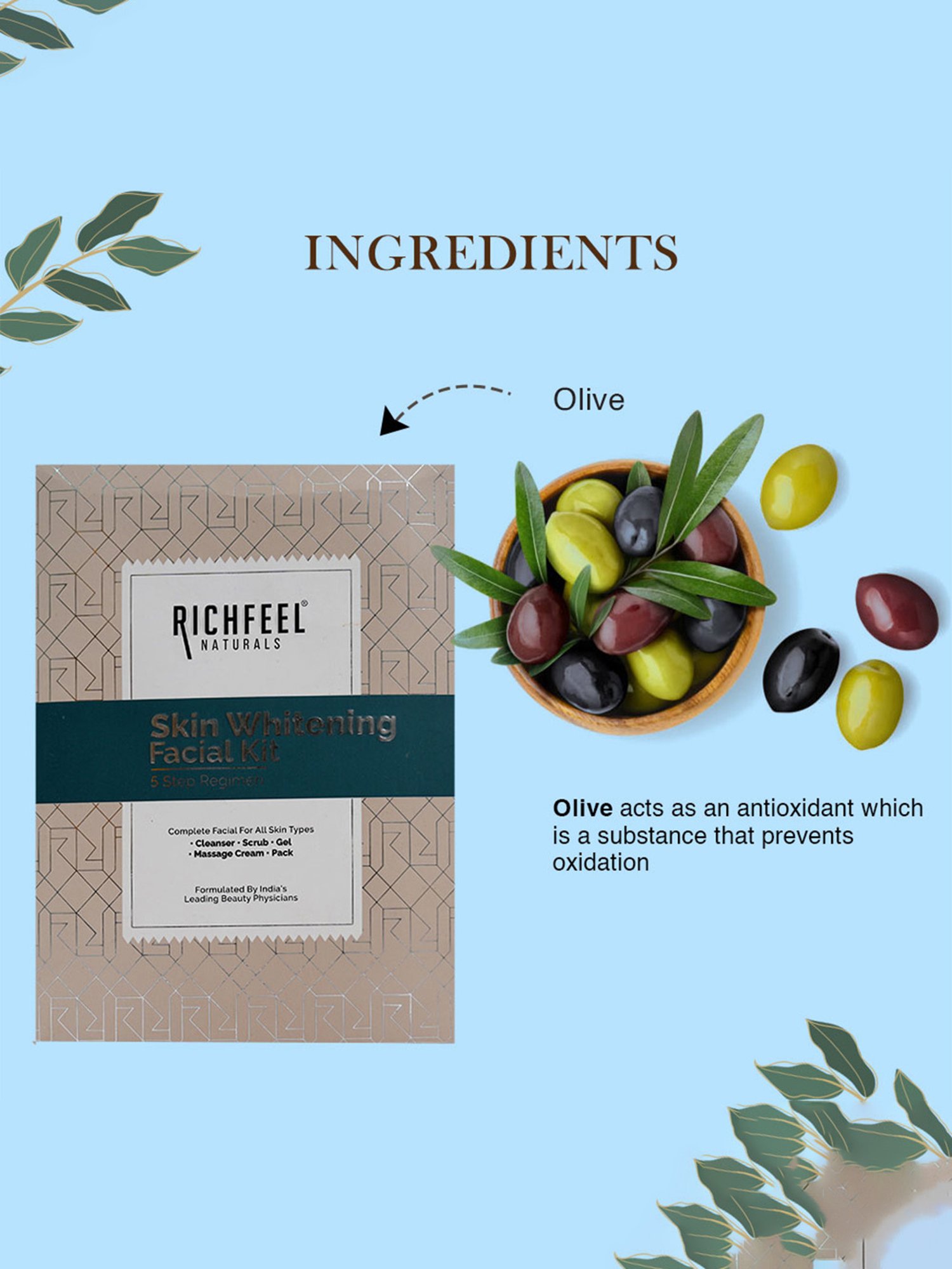 Richfeel Skin Whitening Facial Kit