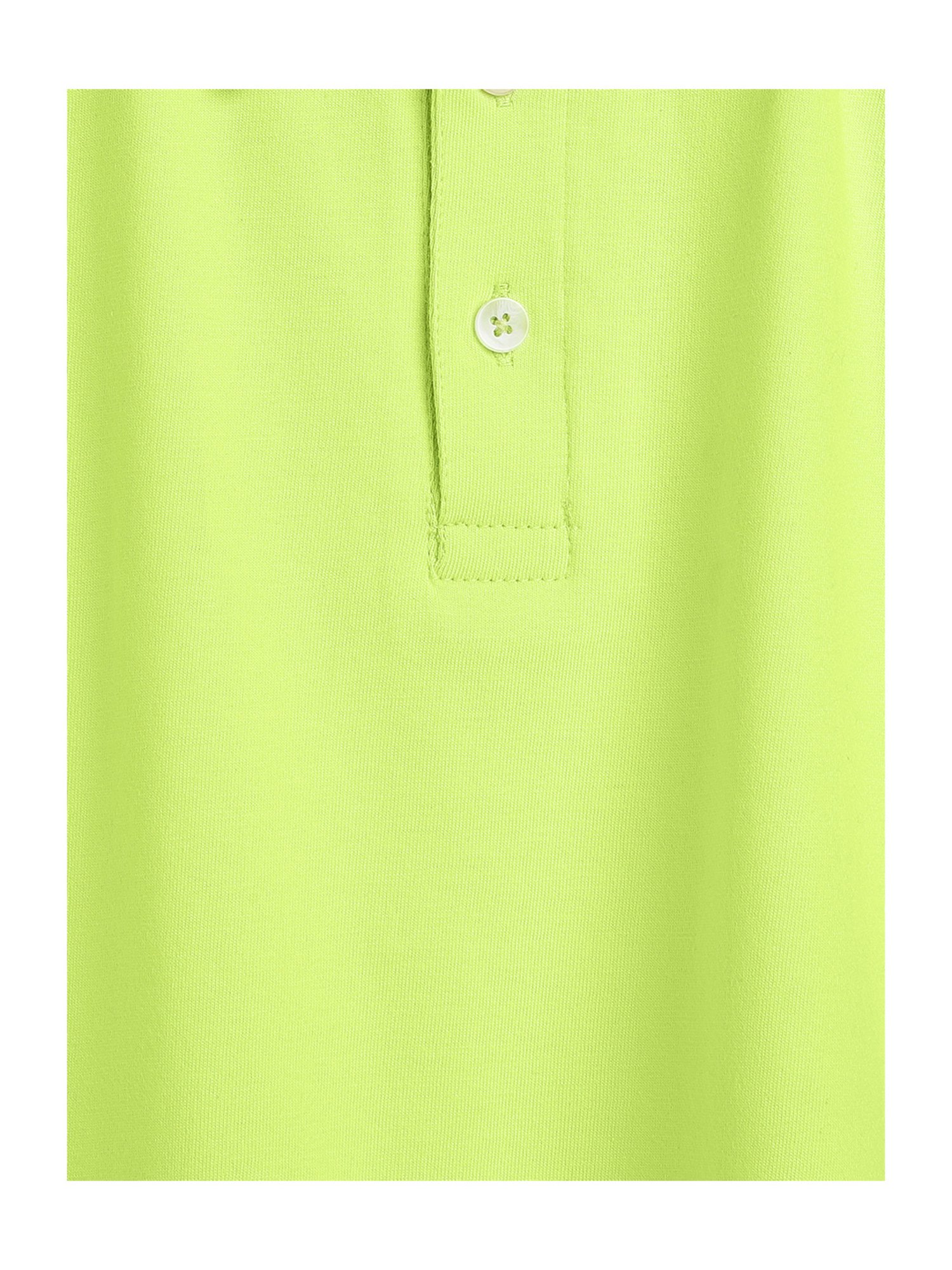 Campana Kids Lime Green Solid Polo T-Shirt