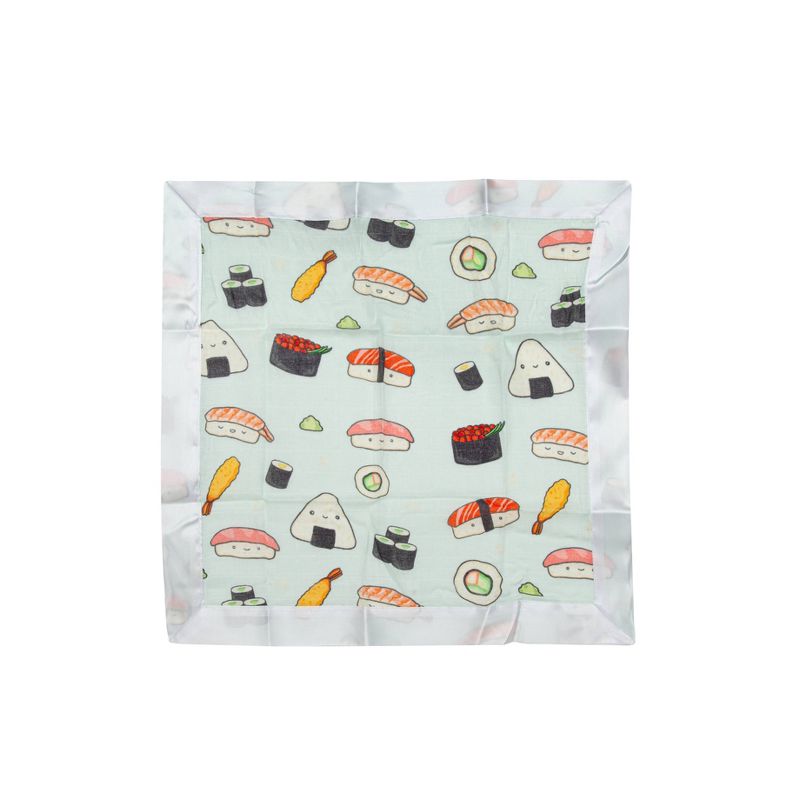 Loulou Lollipop Muslin Security Blanket - Sushi 2pk