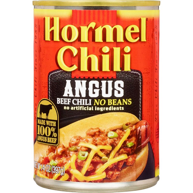 Hormel Angus Chili no Bean - 14oz