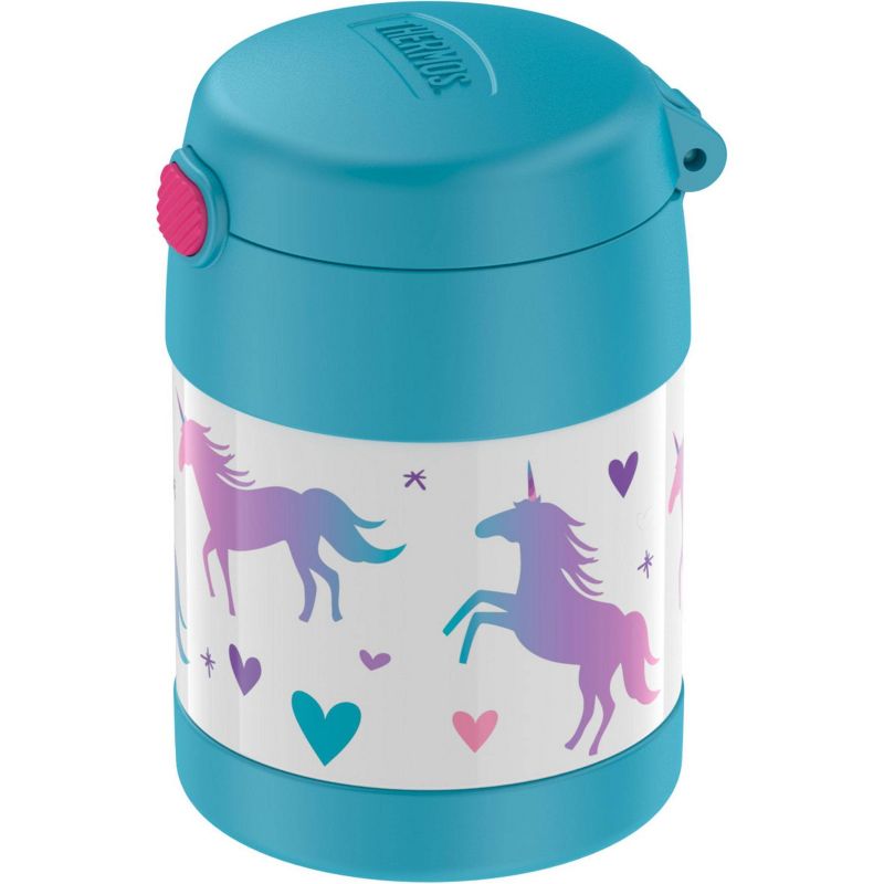 Thermos Unicorn 10oz FUNtainer Food Jar with Spoon - Blue