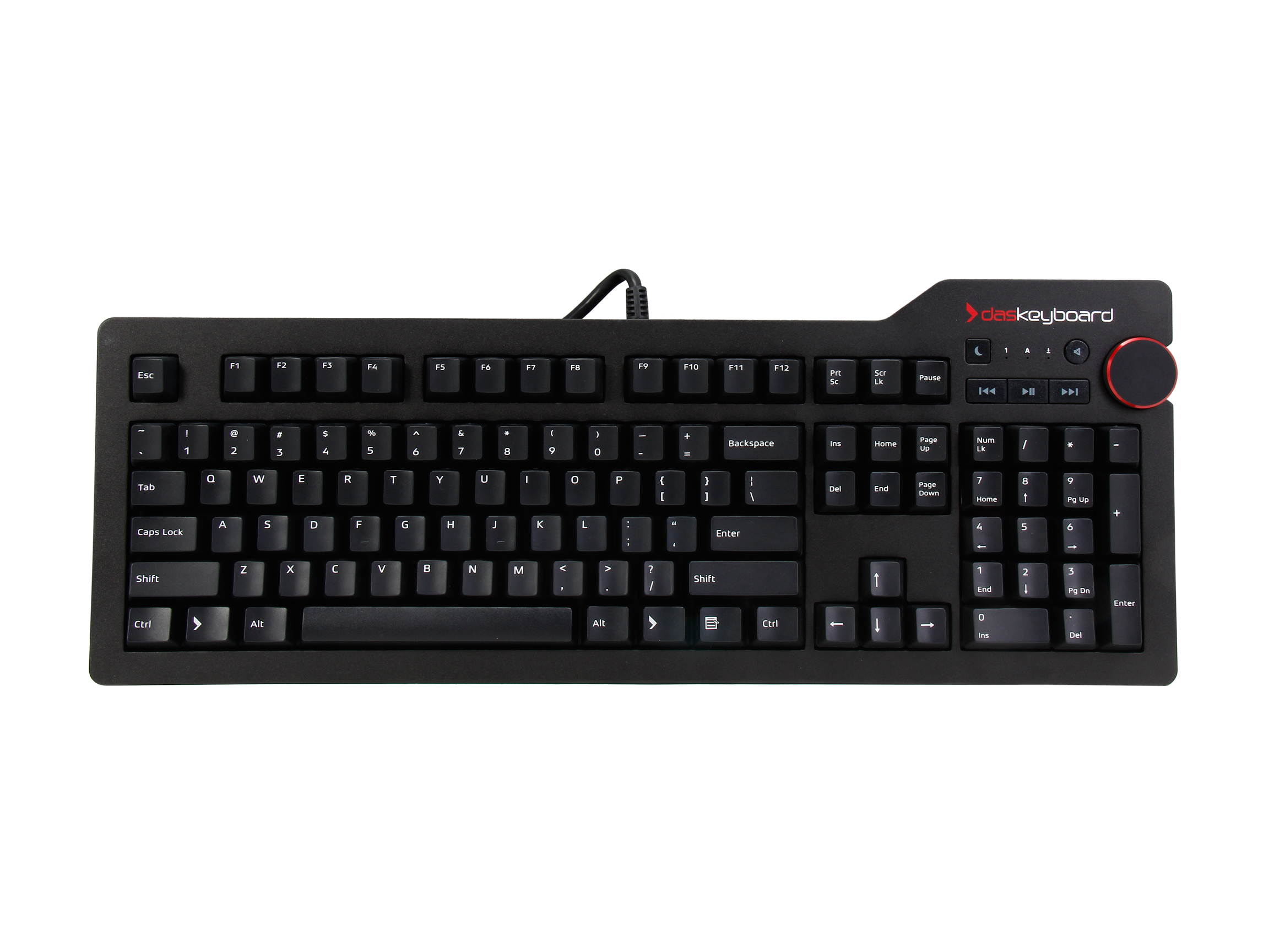 Das Keyboard 4 Professional Clicky MX Blue Mechanical Keyboard