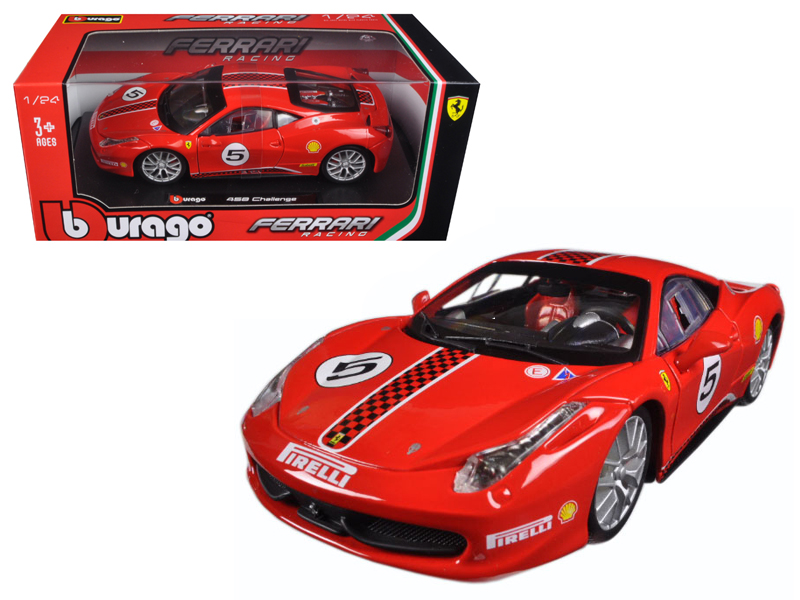 1982 Ferrari 208 GTB Turbo Rosso Corsa Red 1/18 Model Car by GT Spirit