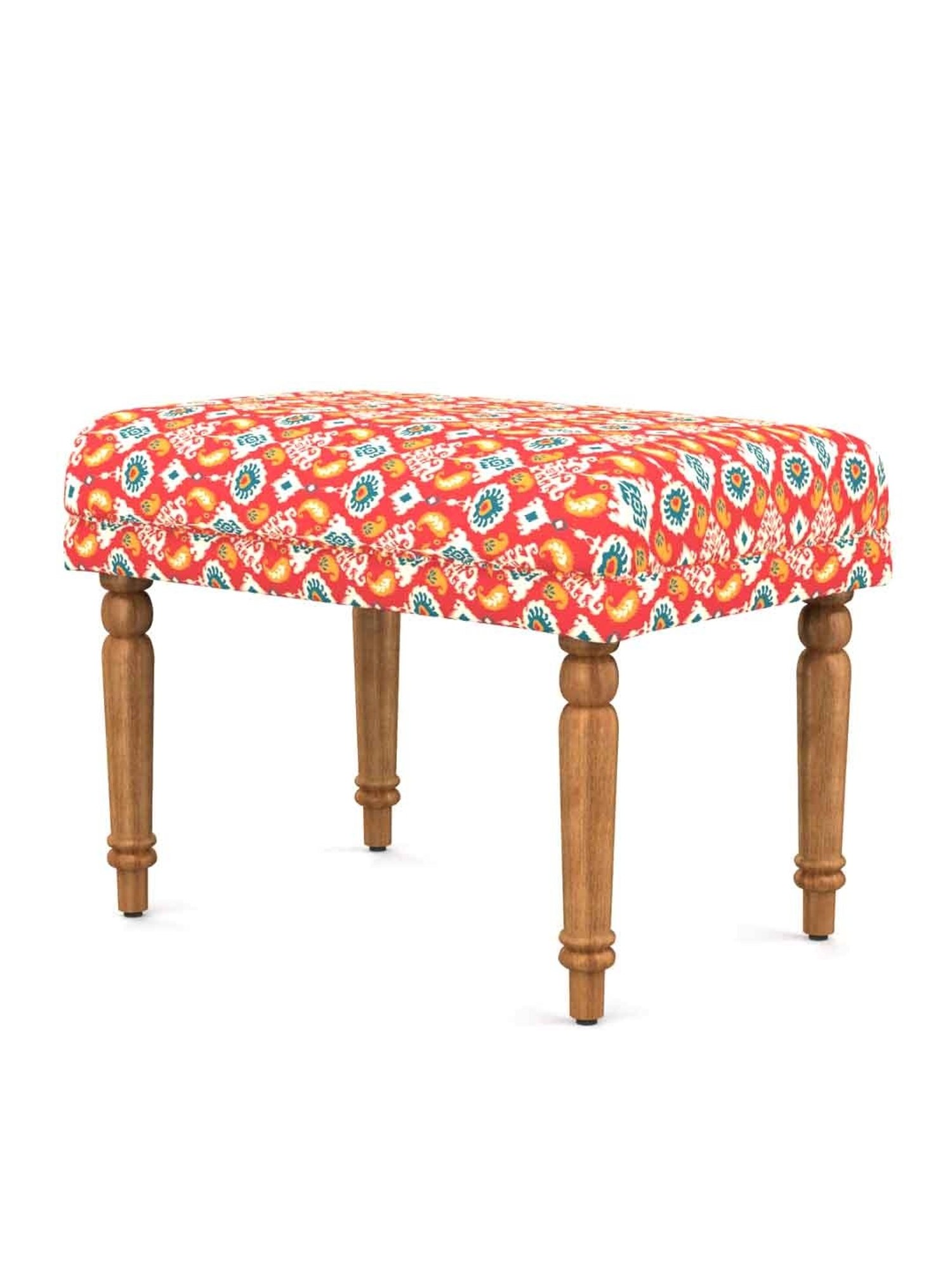 Picardy Vanity Stool Fabric/Antique Pearl - Acme Furniture