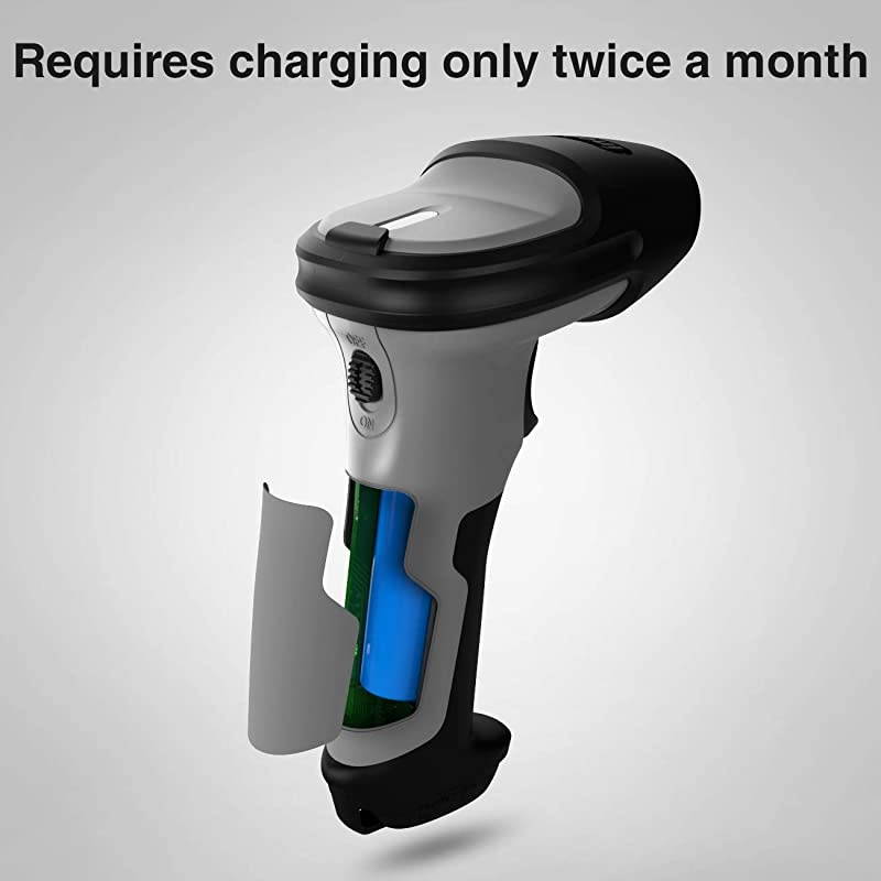 Bluetooth Barcode Scanner, Working Time Approx. 15 Days, 35m Range, Automatic Fast and Precise scanning, BCST-70 &hellip;