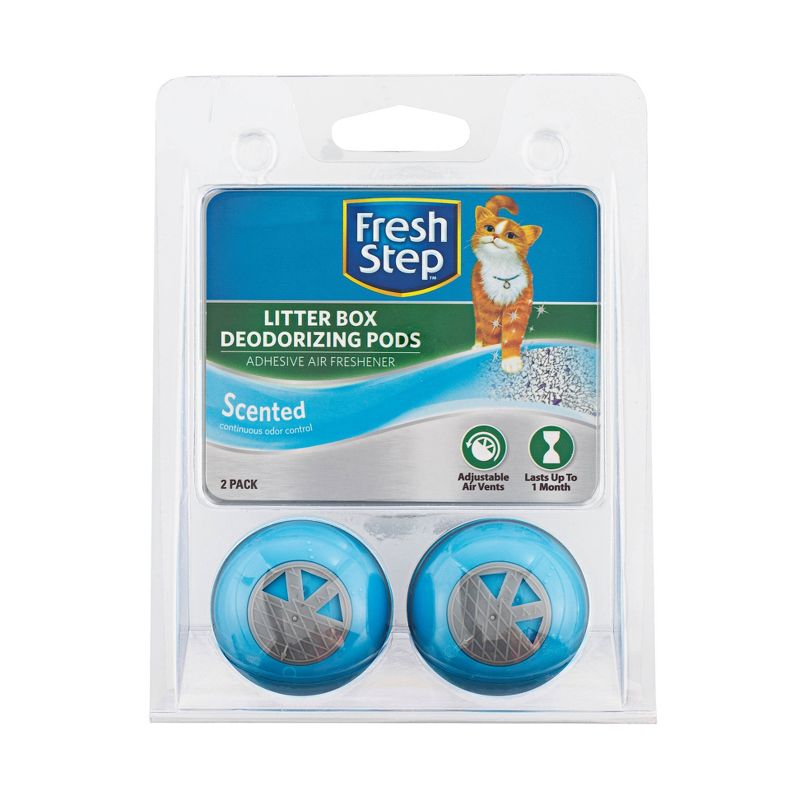 Fresh Step Cat Litter Box Deodorizing Pods - 4pk