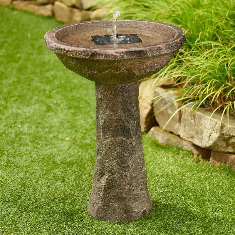 Bedrock Solar Birdbath - Smart Solar