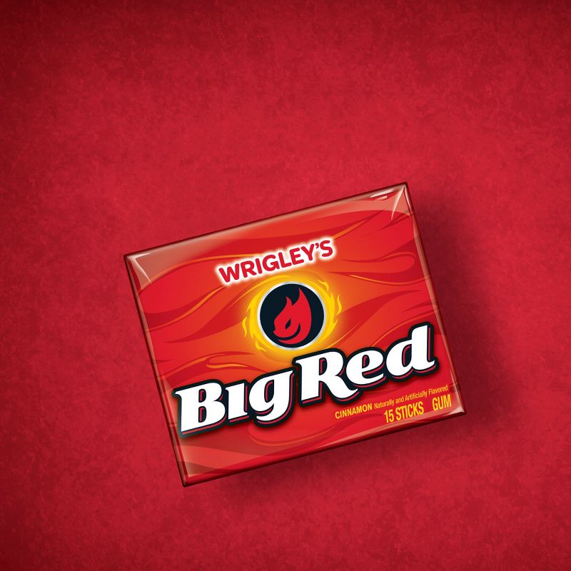 Big Red Cinnamon Gum Slim Pack - 15 sticks/3pk