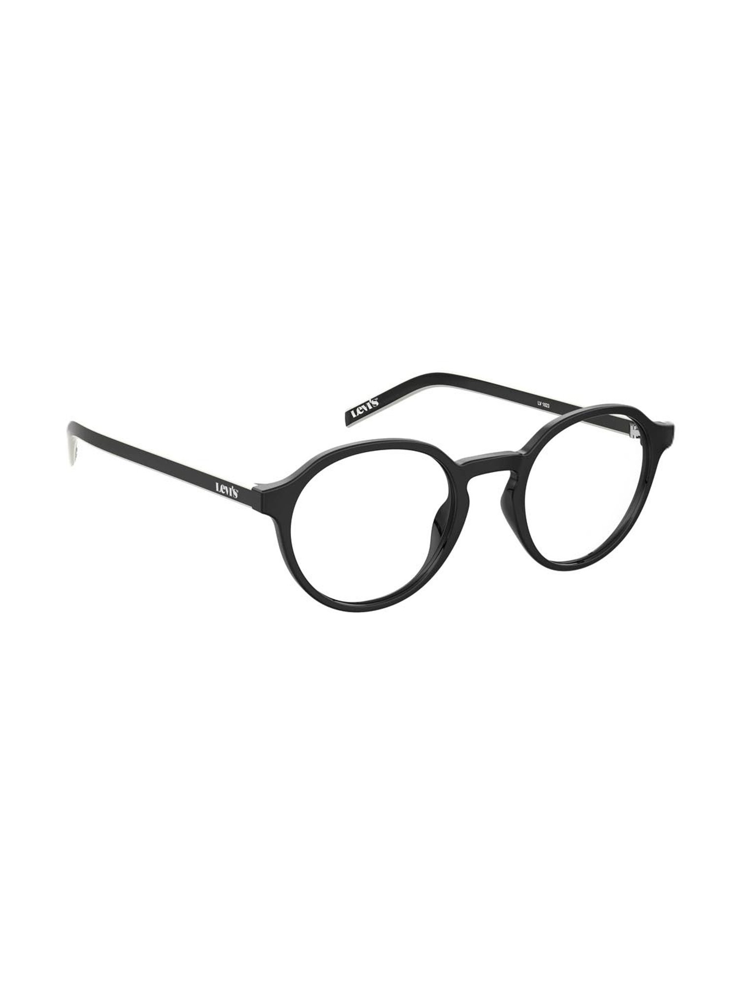 Levi's Black Round Unisex Eye Frames