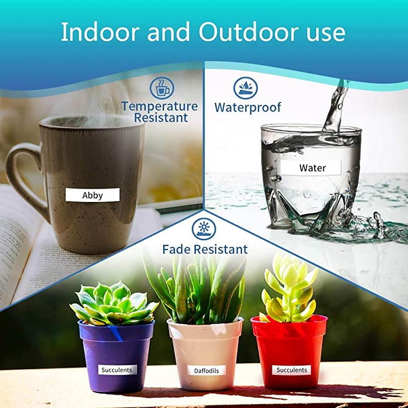 Compatible Label Tape Replacement for Brother P-Touch Label Maker Tape TZe-231 TZ-231, 12mm 0.47 Inch Black on White TZe TZ Tape, for P Touch PT D210 PT 1090 PT-H100 PTD400AD (5-Pack)