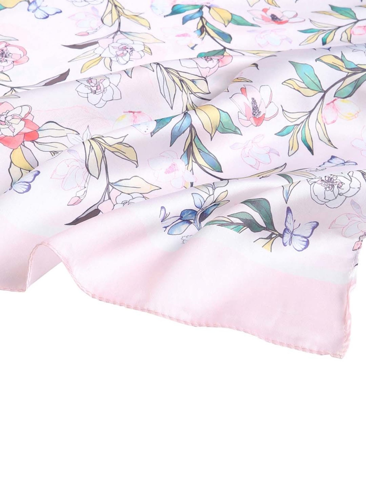 Aditi Wasan White Floral Stole